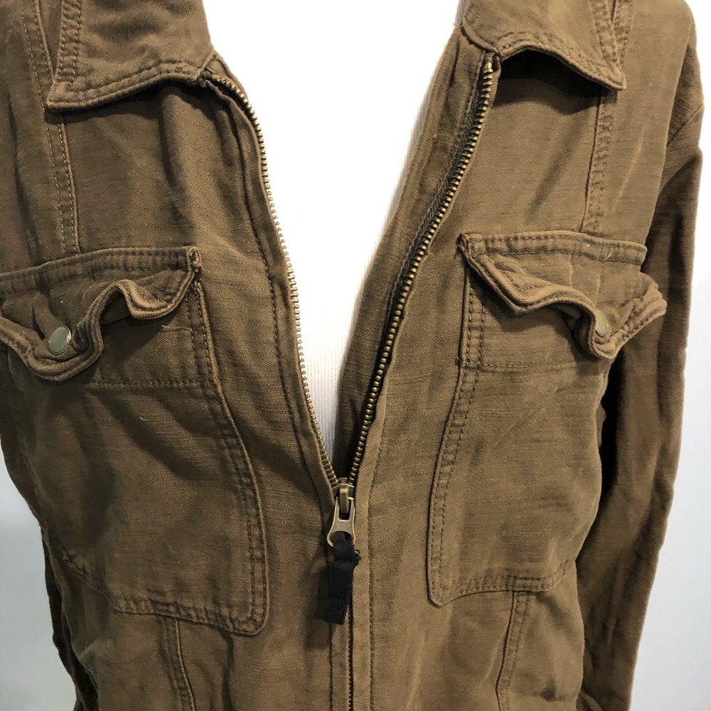 NWOT Free People Military Inspired Jacket Green - Picture 6 of 8